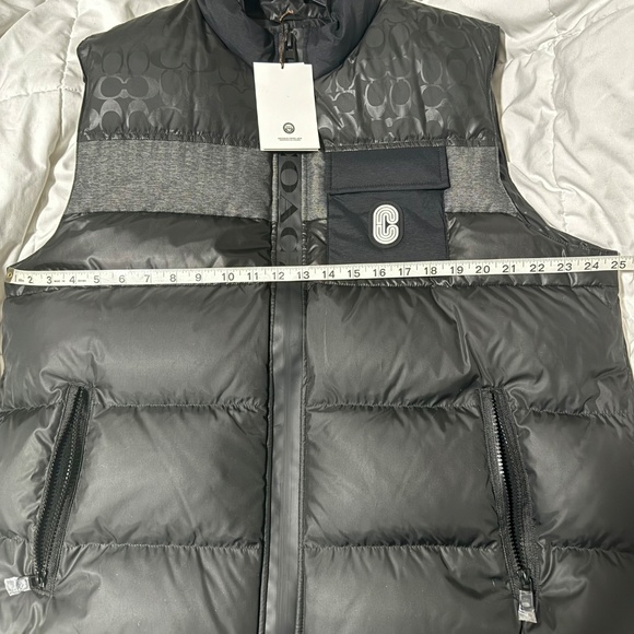 Coach Down Puffer Vest - Picture 7 of 7